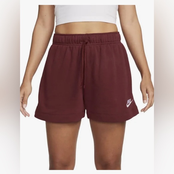 Nike Pants - Nike Shorts in Burgundy